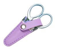 Case for scissors, for scissors, storage organiser made of PU leather | small, protective for small crafts, embroidery