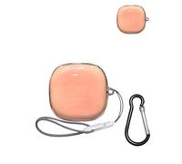 Case for SHOKZ OpenFit 2 /OpenFit 2 BK/OpenFit 2 BG/OpenFit T920 Open-Ear Earphone,with Keychain & Lanyard,Soft Silicone Protective Cover,Full Protection,Gradient Pink