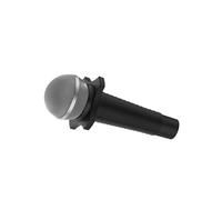 Case for Shure SM58 Cardioid Dynamic Vocal Microphone, WUNIAK Soft Silicone Protective Portable Scratch Shock Resistant Shell,Black