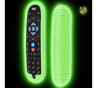 Case for SKY Q Bluetooth Remote Control EC201 EC202 2020, Protective Silicone Cover SKY Q New Remote Controller Sleeve Skin Holder Battery Back Protector Universal Replacement-Glow Green