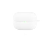 Case for Sony LinkBuds Clip, Wireless Earbuds Silicone Protective Case, Shockproof Soft Cover Shell (White)