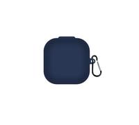 Case for Sony LinkBuds Clip, Wireless Earbuds Silicone Protective Sleeve, Shockproof Cover with Carabiner Clip (Blue)