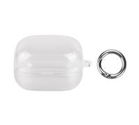 Case for Sony LinkBuds Clip, Wireless Earbuds TPU Protective Case, Shockproof Soft Cover with Carabiner
