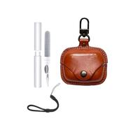 Case for Sony WF-1000XM6 - PU Leather Protective Cover,toergy Wireless Earbuds Shockproof & Scratch Resistant Case with Precise Cutouts, Comfortable Touch,Orange