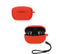 Case for SONY WF-1000XM6 Wireless Earbuds, yystao Soft Silicone Protective Cover compatible with SONY WF-1000XM6, With Lanyard, Dustproof, Shockproof & Durable, Red