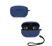 Case for SONY WF-1000XM6 Wireless Earbuds, yystao Soft Silicone Protective Cover compatible with SONY WF-1000XM6, With Lanyard, Dustproof, Shockproof & Durable, Blue