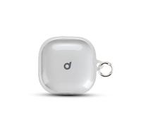 Case for Soundcore Liberty 5 Wireless Earbuds,daunke Soft Silicone Protective Cover,Full Protection,Transparent