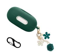 Case for Soundcore Sport X20 Earbuds, Cute Soft Silicone Scratch Shock Resistant Skin Cover,Carabiner and Keychain Accessories for Women Girls, Protective Cover for Sport X20 by Anker Case