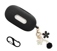 Case for Soundcore Sport X20 Earbuds, Cute Soft Silicone Scratch Shock Resistant Skin Cover,Carabiner and Keychain Accessories for Women Girls, Protective Cover for Sport X20 by Anker Case