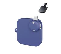 Case for Soundcore Work Recorder,Daunke Soft Silicone Protective Cover,impact resistant,scratch resistant,Dark Blue