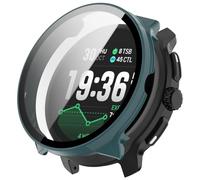 Case for Suunto Race 2, Hard Protective Case with Tempered Glass Screen Protector Compatible with Suunto Race 2, PC Ultra-Thin All-around Cover (Green)