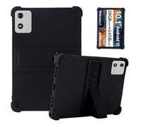 Case for SVITOO PL001 10.1-Inch Tablet - Shockproof Silicone Protective Cover with Kickstand, Drop-Resistant Business Style (Black)