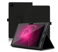 Case for T-Mobile Revvl Tab 2 10.1 inch, T-Mobile Revvl Tab 2 2025 Tablet Case, Folding Stand Protective Cover with Pencil Holder and Wrist Strap, Full Protection. (Black)