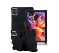 Case for Tabwee T20 10.1 Inch Tablet,daunke Soft Silicone Cover,with Folding Stand,Lightweight Shockproof,Anti-Scratch,All-Around Protection,Black