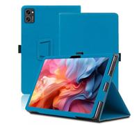 Case for TABWEE T20 10.1 inch, TABWEE T20 Tablet Case, Folding Stand Protective Cover with Pencil Holder and Wrist Strap, Full Protection. (Light Blue)