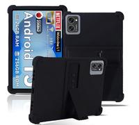 Case for TABWEE T20 Tablet 10.1inch,NOUKAJU Tablet Protection Case,Adjustable Bracket,Soft Silicone,Silicone Protection Cover for TABWEE T20(Black)