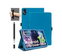 Case for TABWEE T50 11 inch Tablet - Shockproof with Pen Slot,daunke Waterproof,Anti-Scratch,with Hand Strap,Multi-Angle Stand,Slim Durable,Light Blue