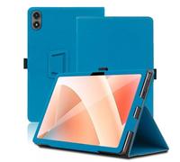 Case for TABWEE T50 11 inch, TABWEE T50 Tablet Case, Folding Stand Protective Cover with Pencil Holder and Wrist Strap, Full Protection. (Light Blue)