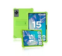 Case for TABWEE T50 11 Zoll Android Tablet, Kids Skin-Friendly Soft Silicone Protective Cover compatible with TABWEE Tablet T50, Adjustable Stand (Green)