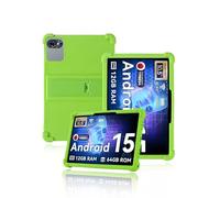 Case for TABWEE T80 10.5 Inch 2025 Latest, yystao Kids Soft Silicone Tablet Case Compatible with TABWEE Tablet T80, Adjustable Stand (Green)