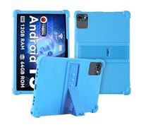 Case for TABWEE T80 Android 15 Tablet 10 inch,Soft Silicone Protector Cover,Kids Friendly,Adjustable Stand Tablet Cover,4 Corners Thicken Shockproof,Sky Blue