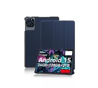 Case for TABWEE T90/KINGRID T90 11 Inch, yystao Slim Stand Tri-Fold Hard Protective Case Cover, Shockproof & Dustproof, Blue