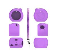 Case for TakaraTomy Punirunes Puni 3, Interactive Toy Anti-Scratch Protective Cover, Game Console Silicone Case Accessories (Purple)