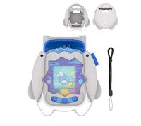 Case for Tamagotchi Paradise Digital Pet,daunke Soft silicone Cover,With a lanyard,Lightweight Shockproof,Anti-Scratch,All-Around Protection,Shark style