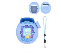 Case for Tamagotchi Paradise Digital Pet,daunke Soft silicone Cover,With a lanyard,Lightweight Shockproof,Anti-Scratch,All-Around Protection,blue