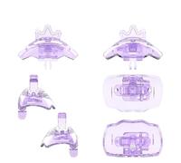 Case for Tamagotchi Paradise, Game Console Transparent Protective Case, Multi-Color Top Cover Shell (Transparent Purple)