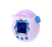 Case for Tamagotchi Paradise, Games Console Hard Shell PC Case, Anti-Scratch Shockproof Protective Cover (Top deep Purple + Bottom Light Purple)