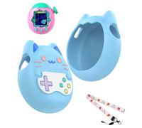 Case for Tamagotchi Paradise,NOUKAJU Silicone Protective Cover,Drop-Proof,Scratch-Proof,Shock-Proof,Protective Case for Tamagotchi Paradise(Blue)