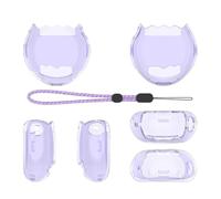 Case for Tamagotchi Paradise Soft Silicone Cover,Silicone Protective Portable Scratch Shock Resistant Shell Without Button Cover，Purple