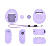 Case for Tamagotchi Paradise,Virtual Electronic Pet Protective Silicone Case Cove Skin with Lanyard (purple)