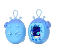 Case for Tamagotchi Paradise, Virtual Pet Silicone Shockproof Case, Soft Full Body Bumper Cover with Replica 3D Buttons，Blue