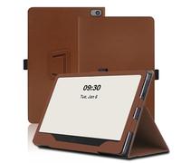 Case for TCL Note A1 Nxtpaper 11.5 inch, TCL Note A1 Nxtpaper Tablet Case, Folding Stand Protective Cover with Pencil Holder and Wrist Strap, Full Protection. (Brown)