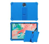 Case for TCL NXTPAPER 11 Gen 2 Android Tablet 11 Inch, FJIASTB Soft Silicone Kids Friendly Tablet Cover with Adjustable Stand, Drop-Proof (Blue)