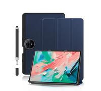 Case for TCL NXTPAPER 11 Gen 2/TAB 11 FE/tab 11 Gen 2 11 Inch Tablet,daunke Trifold Stand,With stylus,Waterproof,Anti-Scratch,Slim Durable,Auto Wake/Sleep,Blue