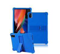 Case for TCL NXTPAPER 11 Inch Tablet,daunke Soft Silicone Cover,with Folding Stand,Lightweight Shockproof,Anti-Scratch,All-Around Protection,Blue
