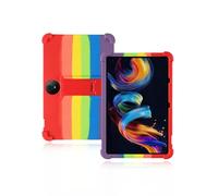 Case for TCL NXTPAPER 11 Plus 11.5 Inch 2025 Latest, yystao Kids Soft Silicone Tablet Case Compatible with TCL NXTPAPER 11 Plus, Adjustable Stand (Rainbow)