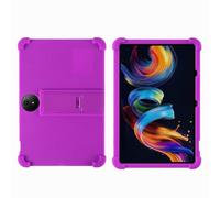 Case for TCL NXTPAPER 11 Plus 11.5 inch Tablet - Kids Friendly Shockproof Silicone Soft Shock Proof Protective Cover with PC Adjustable Stand (Purple)