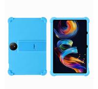 Case for TCL NXTPAPER 11 Plus 11.5 inch Tablet - Kids Friendly Shockproof Silicone Soft Shock Proof Protective Cover with PC Adjustable Stand (Sky Blue)