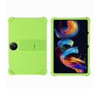 Case for TCL NXTPAPER 11 Plus 11.5 inch Tablet - Kids Friendly Shockproof Silicone Soft Shock Proof Protective Cover with PC Adjustable Stand (Green)