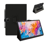 Case for TCL NXTPAPER 11 Plus 11.5-Inch Tablet,Shockproof PU Leather Cover with Hand Strap, Two-Fold Stand,Compatible with NXTPAPER 11 Plus 11.5" Android Tablet (Black)