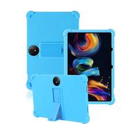 Case for TCL NXTPAPER 11 Plus 11.5 Inch,toergy Soft Silicone Shockproof Tablet Cover with Adjustable Stand, Full Coverage Anti-Scratch Protective Case for TCL NXTPAPER 11 Plus 11.5" Tablet (Lightblue)