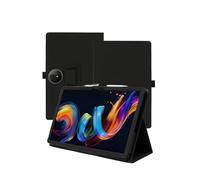 Case for TCL NXTPAPER 11 Plus Android 15 Tablet 11.5 inch 2025 Upgraded Version，WUNIAK Premium Leather Business Folio Stand Cover for TCL NXTPAPER 11 Plus with Hand Strap for Tablet,Black