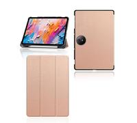 Case for TCL Nxtpaper 11 Plus Android 15 Tablets 11.5 Inch, yystao Slim Stand Tri-Fold Hard Protective Case Cover Compatible with TCL Nxtpaper 11 Plus, Shockproof & Dustproof, Rose-Gold