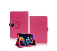 Case for TCL NXTPaper 11 Plus Tablet 11.5 Inch, yystao PU leather Protective Cover Compatible with TCL Tablet NXTPaper 11 Plus 11.5 inch - Hand-strap design, Skin-textured full wrap design, Rose Red