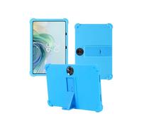 Case for TCL NXTPAPER 11 Plus Tablet 11.5inch，WUNIAK Shock Proof Lightweight Stand Rubber Shell Protective Cover,Kids Friendly Soft Silicone Adjustable Stand Cover,LIGHTBLUE
