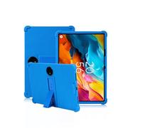 Case for TCL NXTPAPER 14 14.3 Inch Tablet,daunke Soft Silicone Cover,with Folding Stand,Lightweight Shockproof,Anti-Scratch,All-Around Protection,Blue